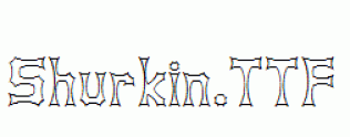 Shurkin.ttf