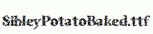 SibleyPotatoBaked.ttf
