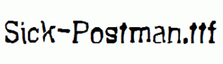 Sick-Postman.ttf