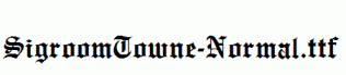 SigroomTowne-Normal.ttf