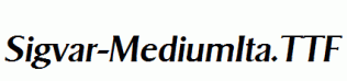 Sigvar-MediumIta.ttf