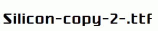 Silicon-copy-2-.ttf