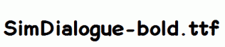 SimDialogue-bold.ttf