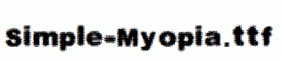 Simple-Myopia.ttf