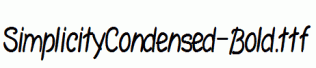 SimplicityCondensed-Bold.ttf