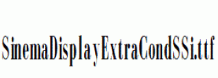 SinemaDisplayExtraCondSSi.ttf
