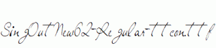 SingOutNew62-Regular-ttcon.ttf