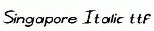 Singapore-Italic.ttf