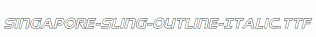 Singapore-Sling-Outline-Italic.ttf