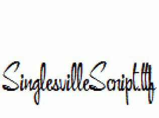 SinglesvilleScript.ttf