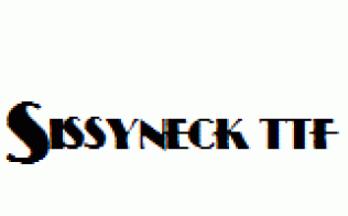 Sissyneck.ttf