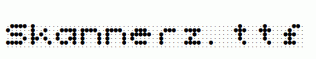 Skannerz.ttf