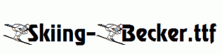 Skiing-Becker.ttf