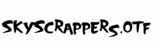 SkyScrappers.otf