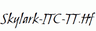 Skylark-ITC-TT.ttf