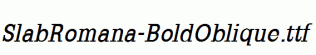 SlabRomana-BoldOblique.ttf