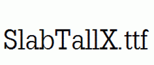 SlabTallX.ttf