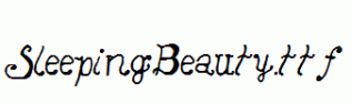 SleepingBeauty.ttf