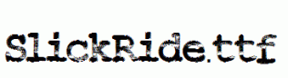 SlickRide.ttf