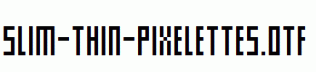 Slim-thin-pixelettes.otf
