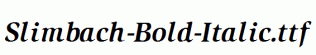 Slimbach-Bold-Italic.ttf
