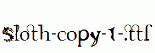 Sloth-copy-1-.ttf