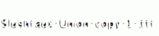 Slushfaux-Union-copy-1-.ttf