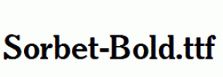 Sorbet-Bold.ttf