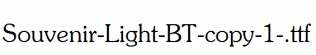 Souvenir-Light-BT-copy-1-.ttf