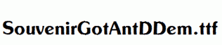 SouvenirGotAntDDem.ttf