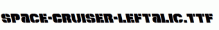 Space-Cruiser-Leftalic.ttf