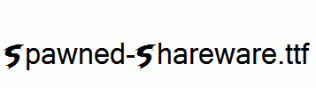 Spawned-Shareware.ttf