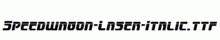 Speedwagon-Laser-Italic.ttf