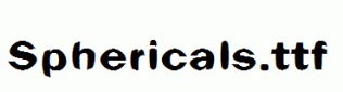 Sphericals.ttf