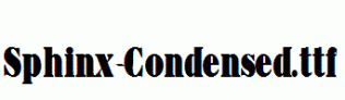 Sphinx-Condensed.ttf