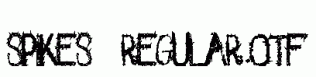 Spikes-Regular.otf
