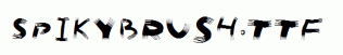 SpikyBrush.ttf