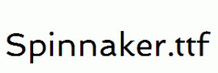 Spinnaker.ttf