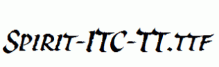 Spirit-ITC-TT.ttf