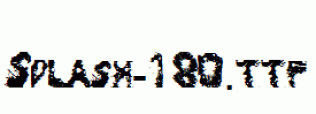 Splash-180.ttf