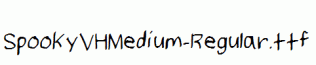 SpookyVHMedium-Regular.ttf