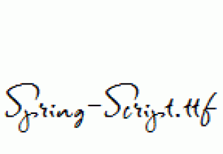 Spring-Script.ttf