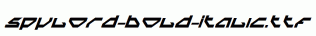 Spylord-Bold-Italic.ttf