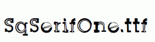 SqSerifOne.ttf
