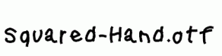 Squared-Hand.otf