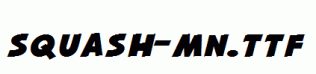 Squash-MN.ttf