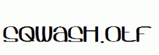 Sqwash.otf