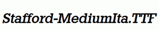 Stafford-MediumIta.ttf