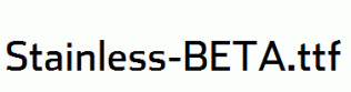 Stainless-BETA.ttf
