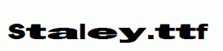 Staley.ttf